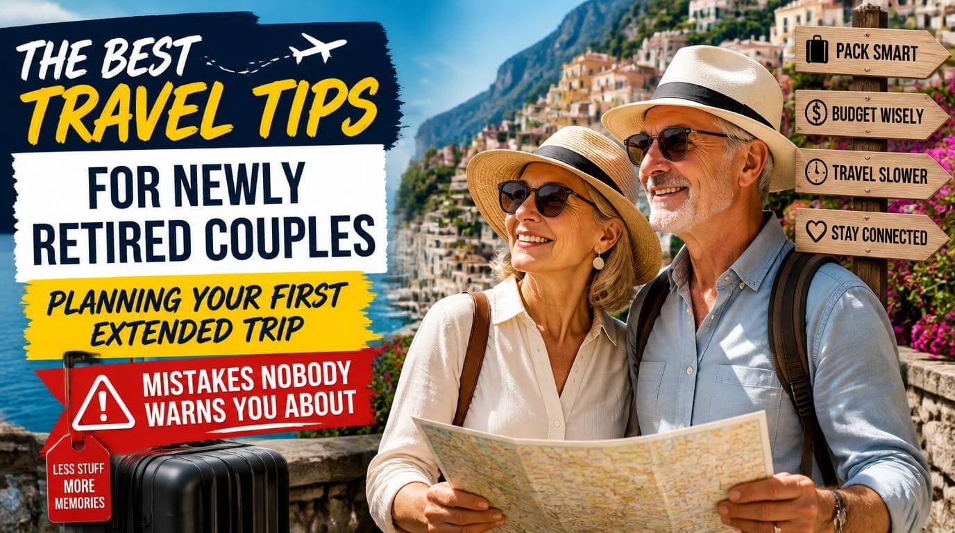 Travel Tips for Newly Retired Couples Planning a Big Trip
