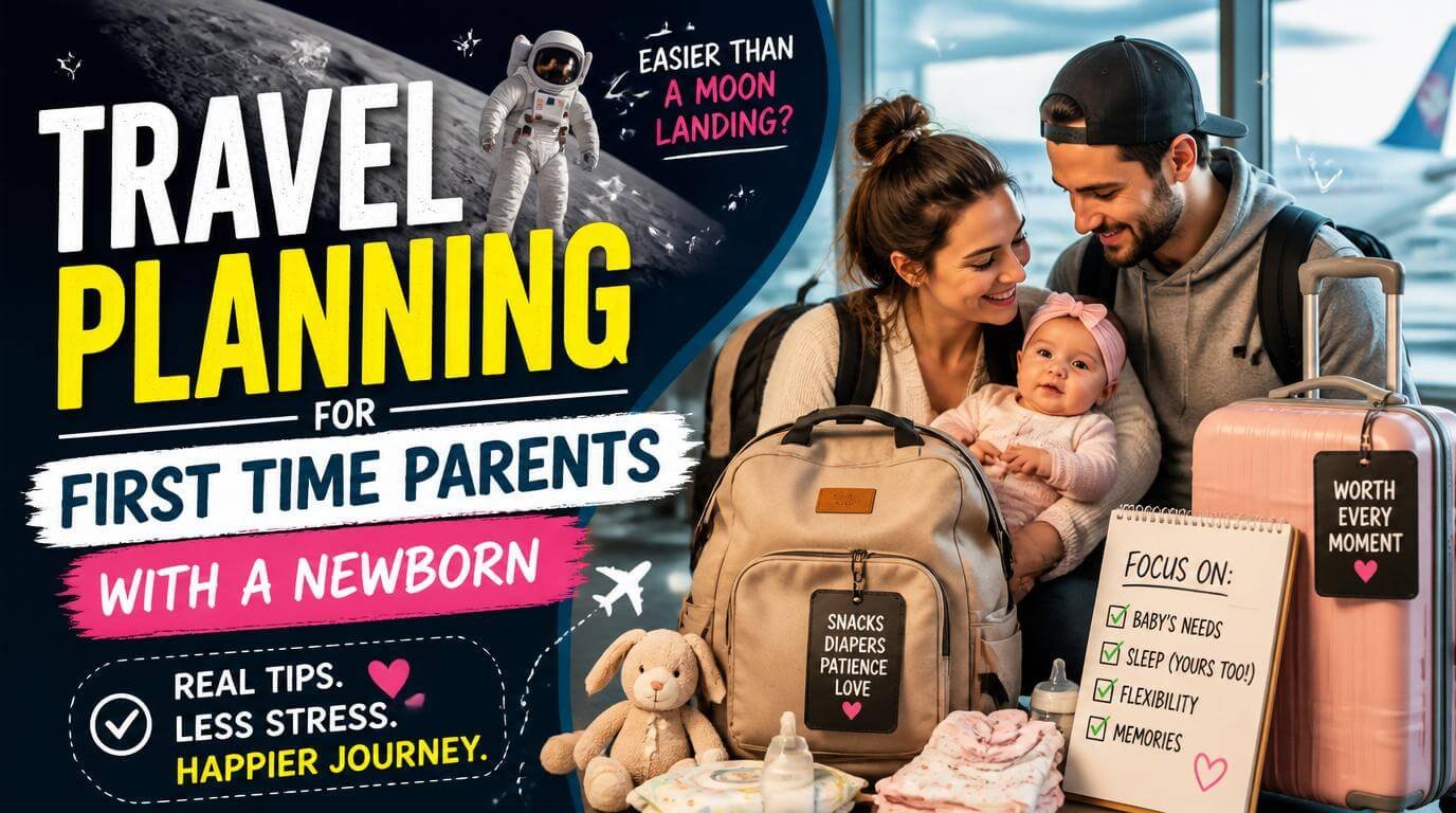 Travel Planning for First Time Parents With a Newborn